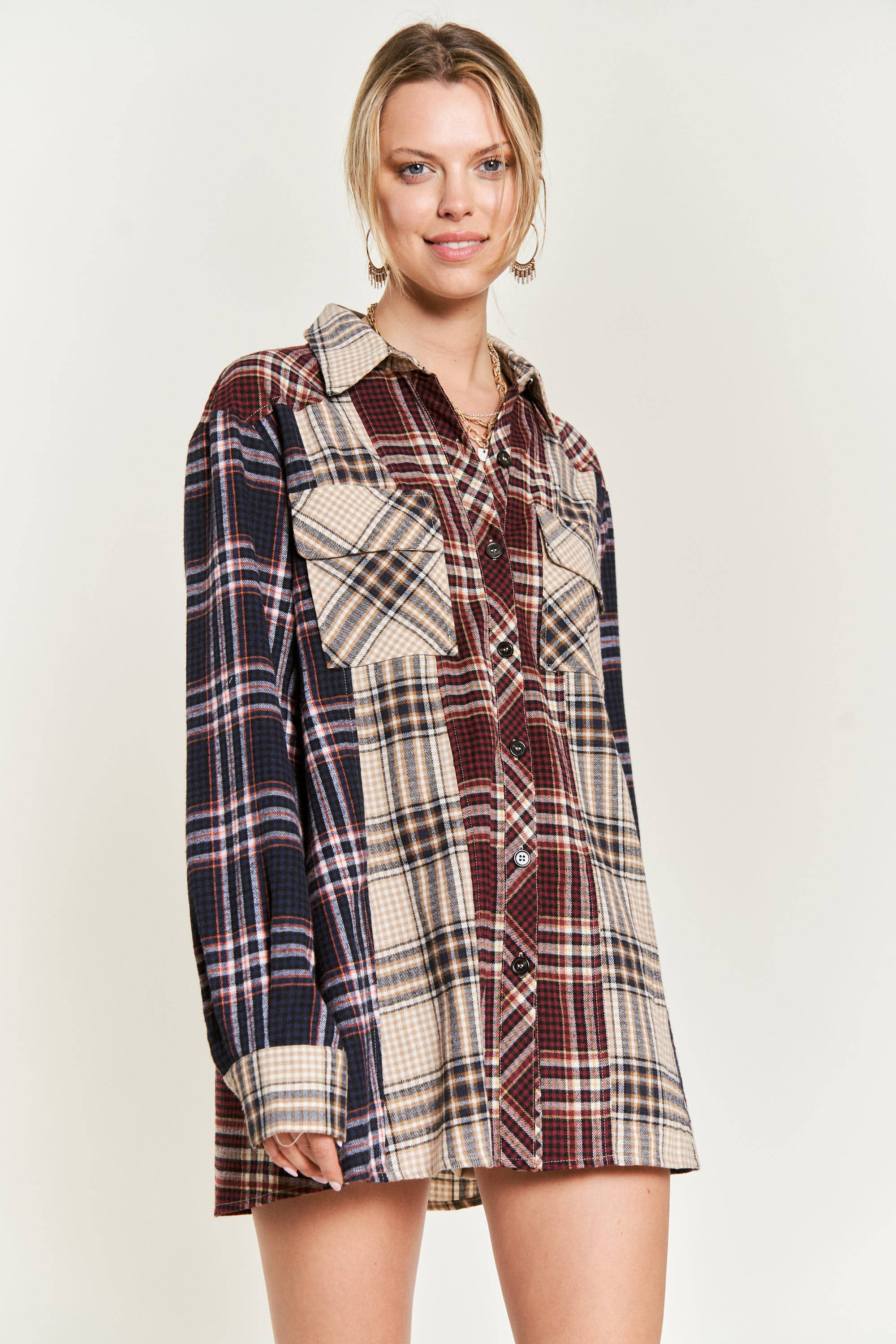 Georgiana Tunic Shirt Dress