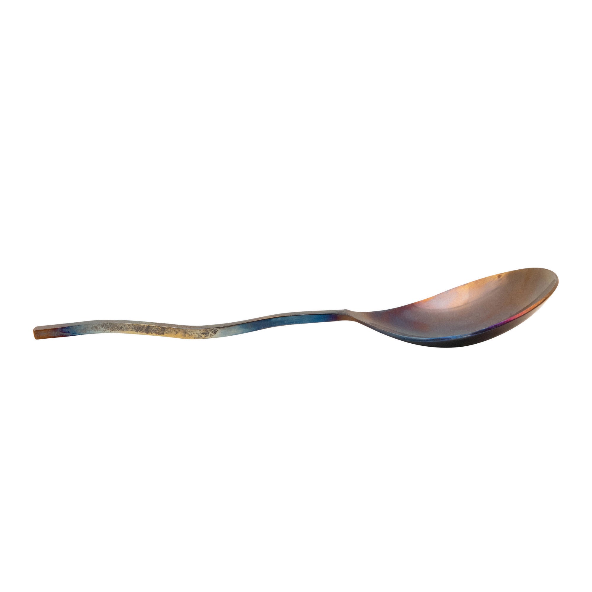 Hand-Forged Stainless Steel Serving Spoon