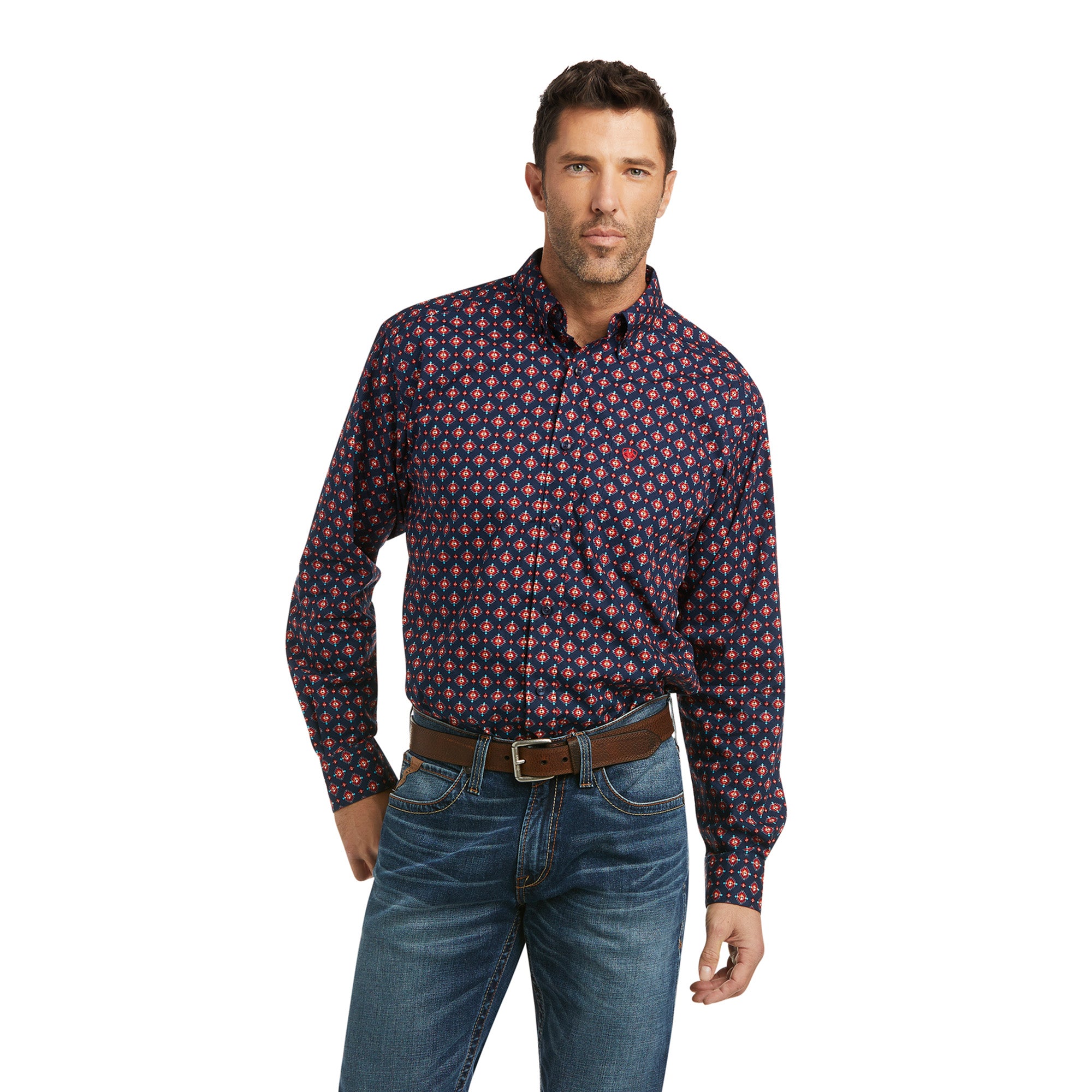 Ariat Mens Piero Classic Fit Long Sleeve Shirt