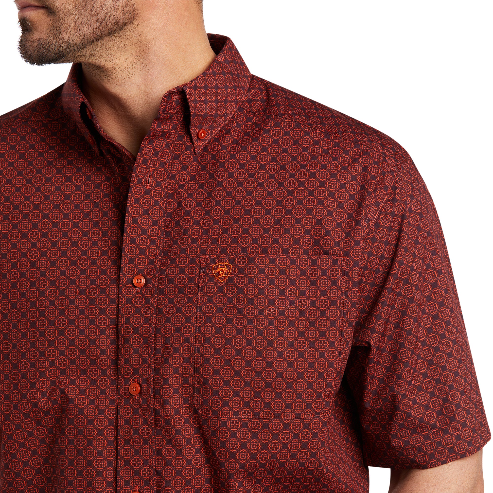 Ariat Mens Shaun Classic Short Sleeve Shirt