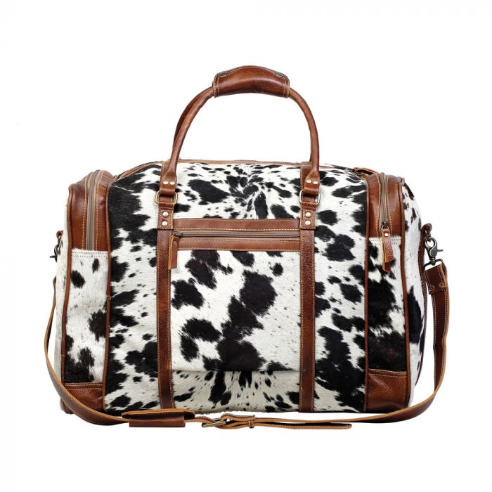 Grand Hair On Hide Traveler Bag