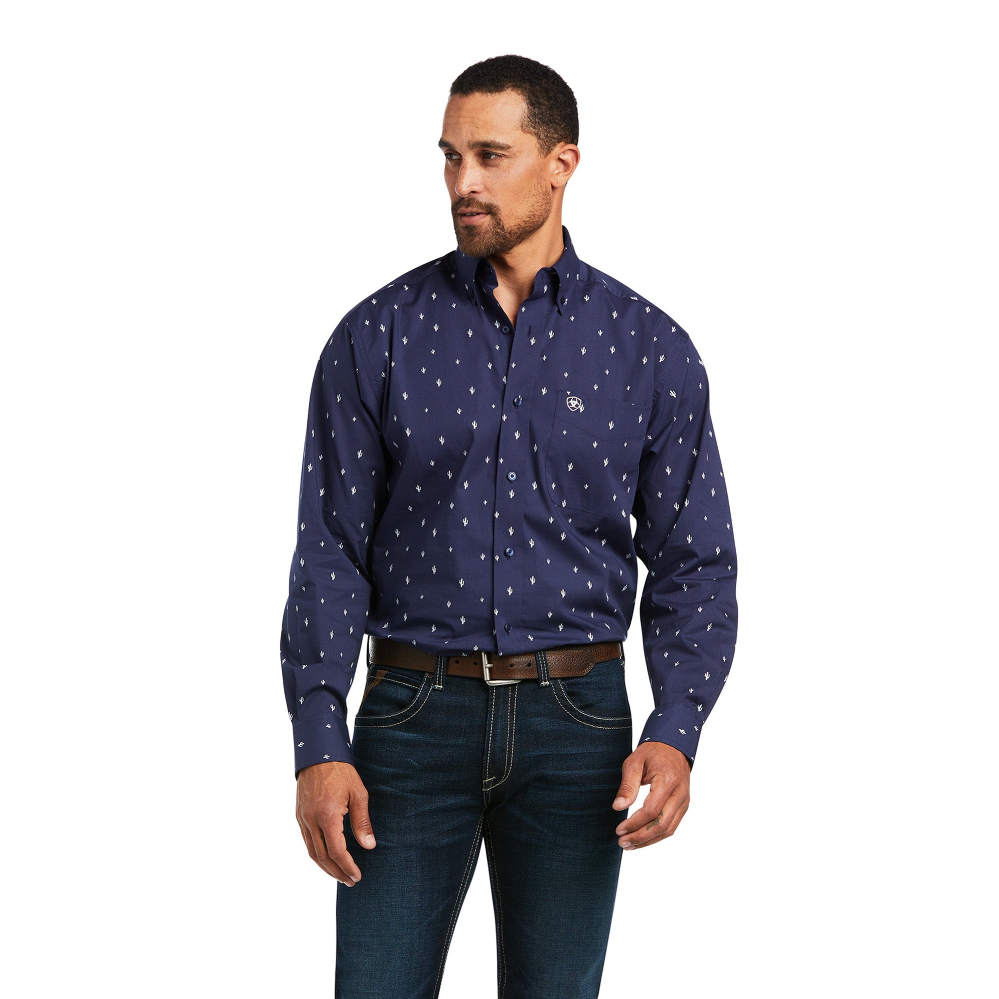 Ariat Mens Jovanni Stretch Classic Long Sleeve Shirt