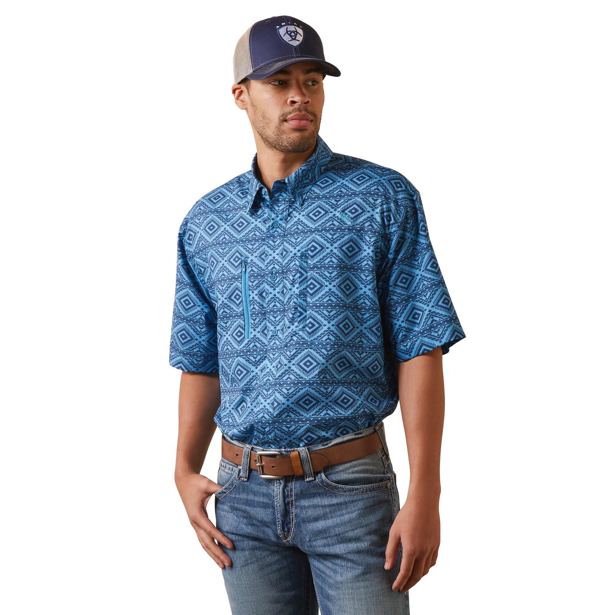 Ariat VentTEK Classic Fit Shirt-Rainwater