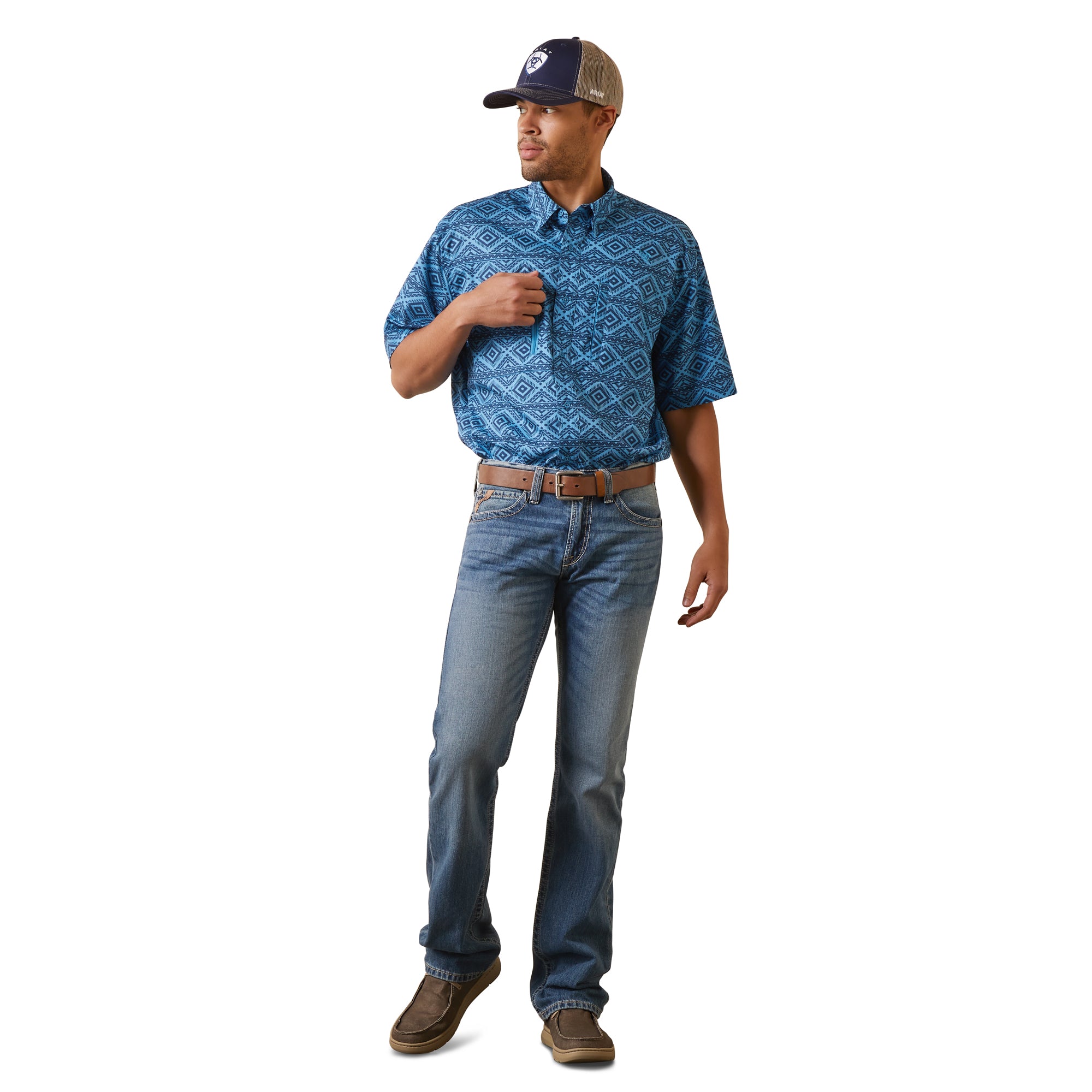 Ariat VentTEK Classic Fit Shirt-Rainwater
