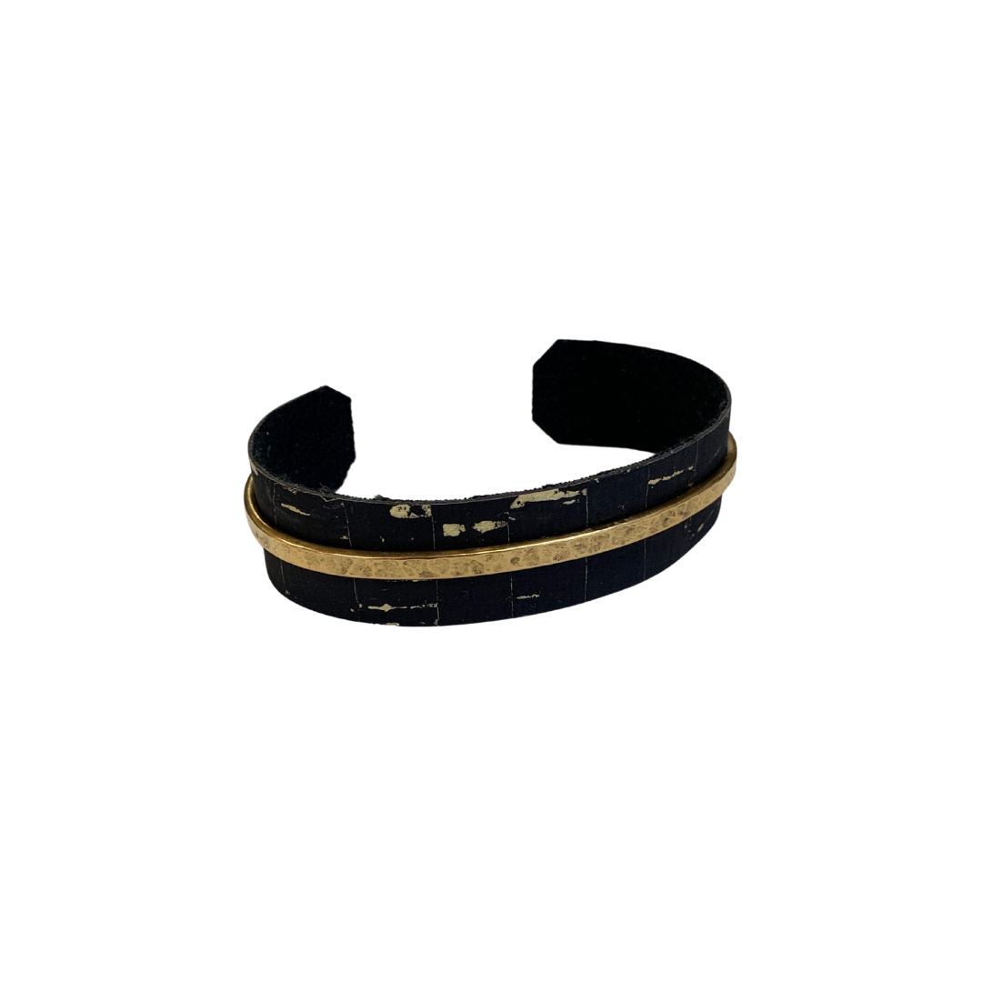 Lollipop Bracelet Black & Gold