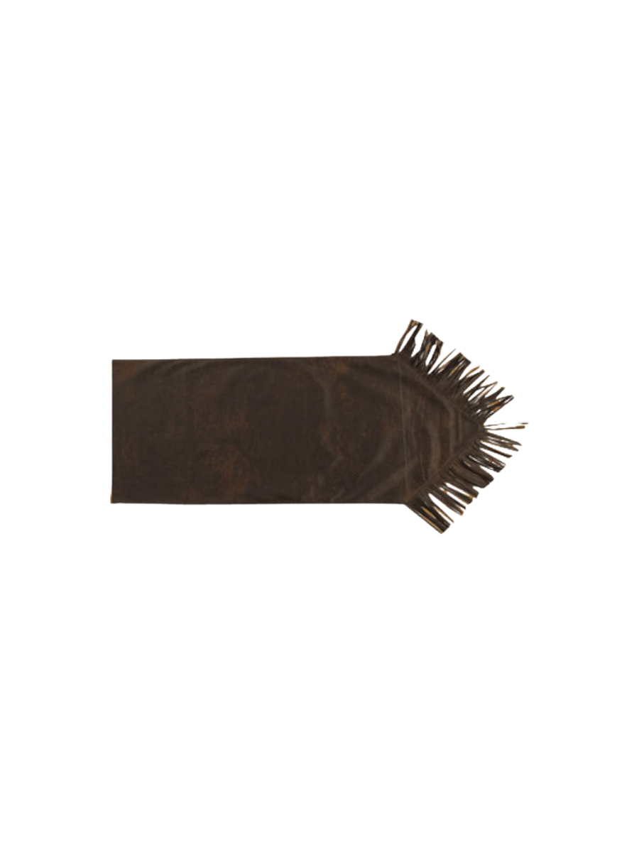 Reversible Faux Leather Table Runner