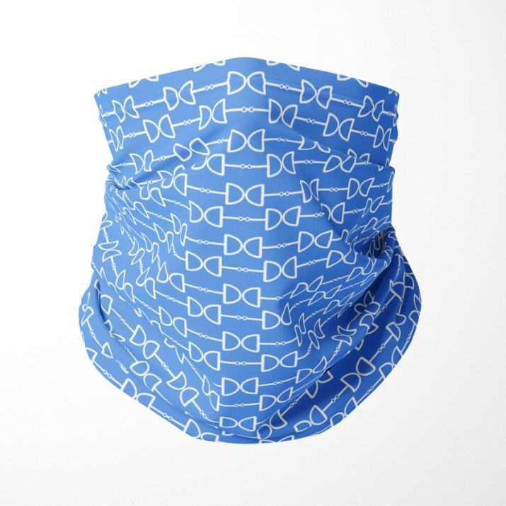 Blue Bits Neck Gaiter