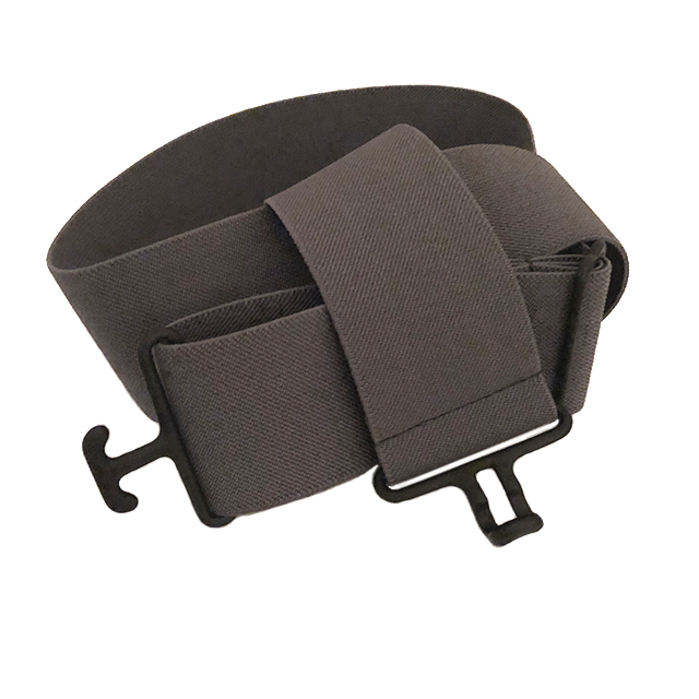 Slate, Black Elastic Belt