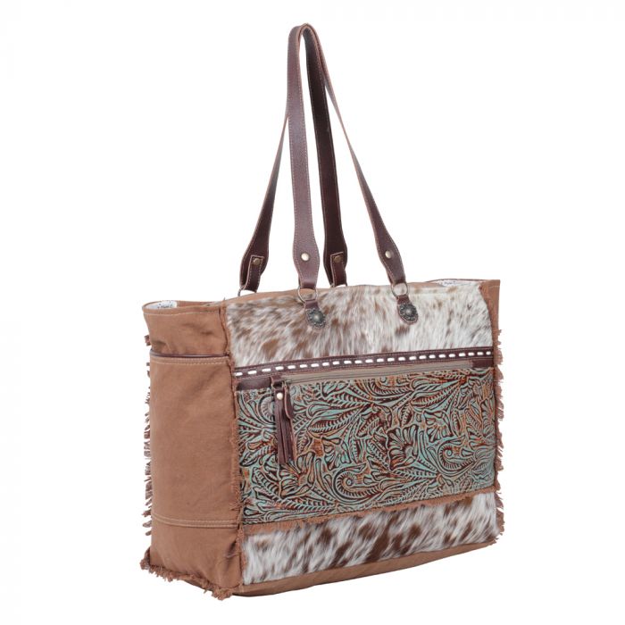 Juniper Canvas Hairon Bag