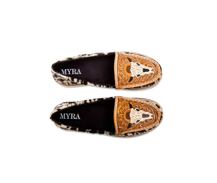 Neutraun Western Hand-Tooled Sneakers