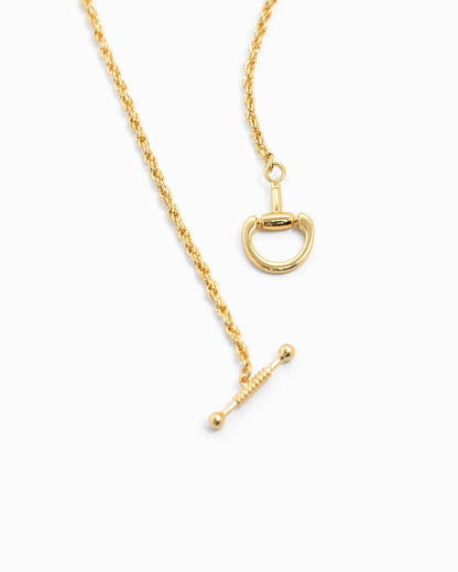 The Tack &amp; Toggle Necklace