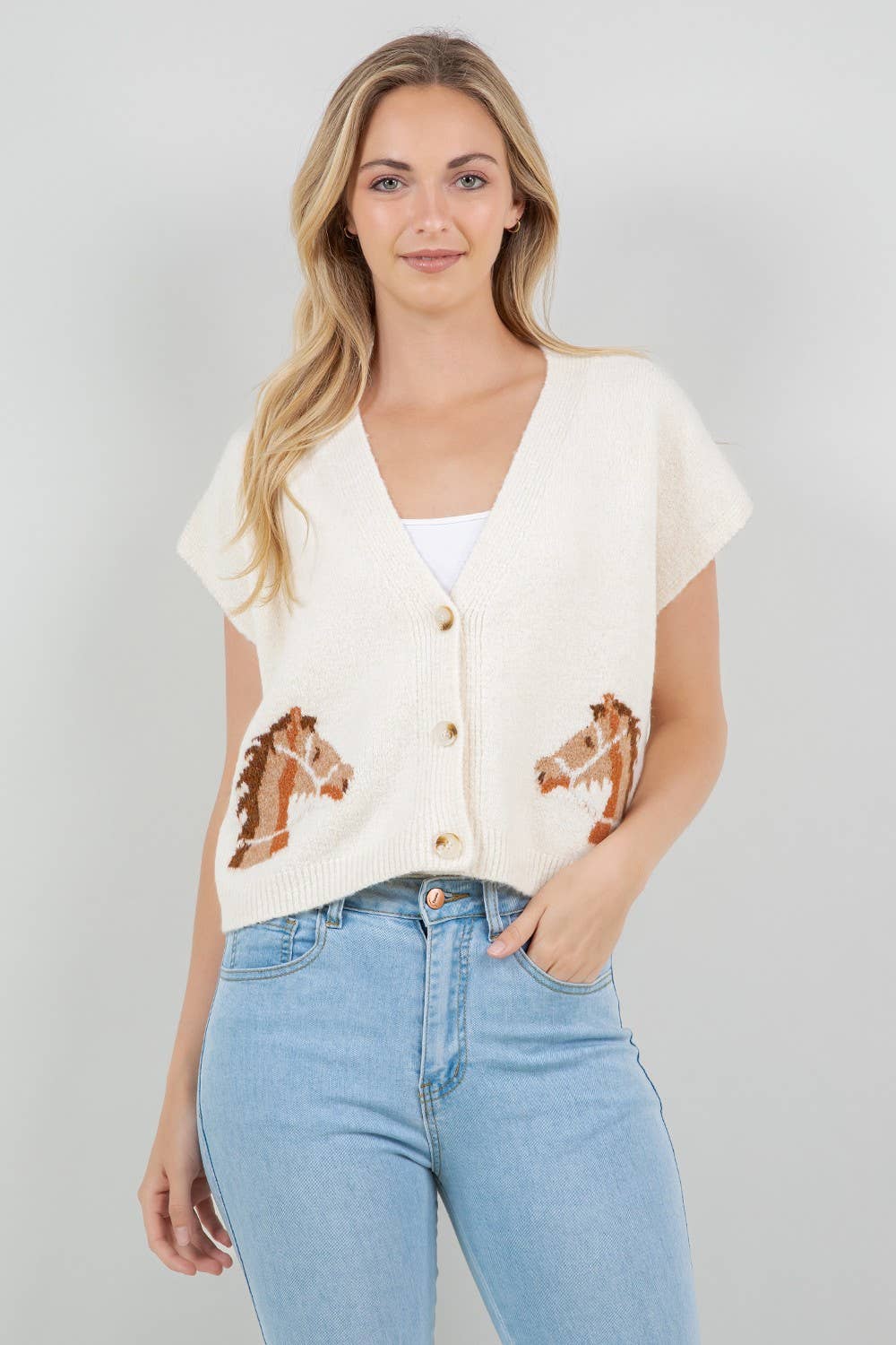 Horse &amp; Heritage Vest, Navy