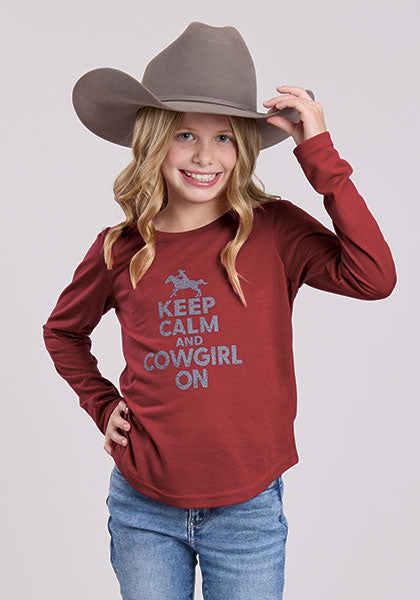 Keep Calm and Cowgirl On Top