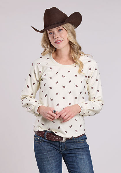 Paisley Plains Top