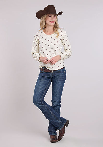 Paisley Plains Top