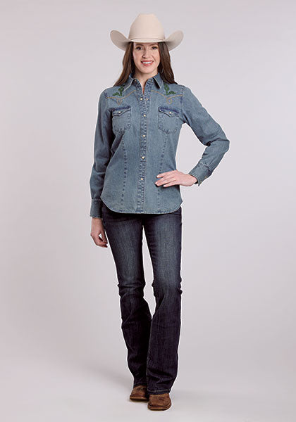 Bronc &amp; Bloom Denim Shirt