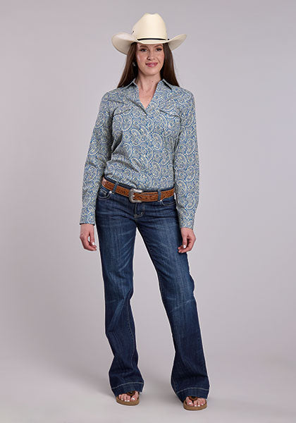 Blue Mesa Paisley Shirt