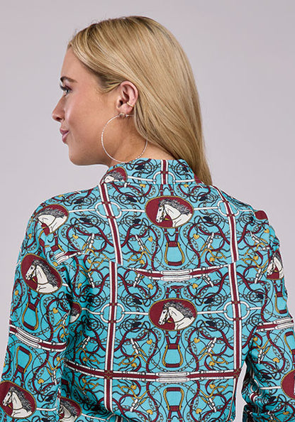 Gilded Range Print Shirt