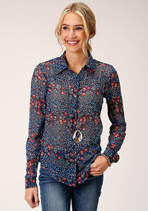 Roper Floral Fields Blouse