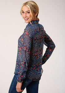 Roper Floral Fields Blouse