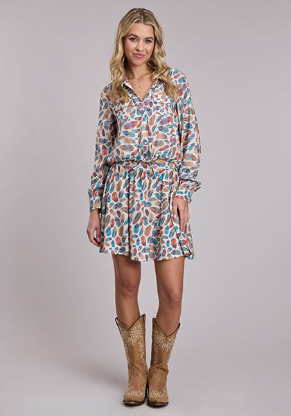 The Feathered West Blouse