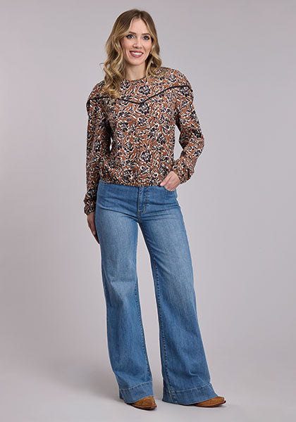 The Rancho Paisley Blouse