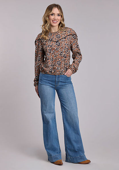 The Rancho Paisley Blouse