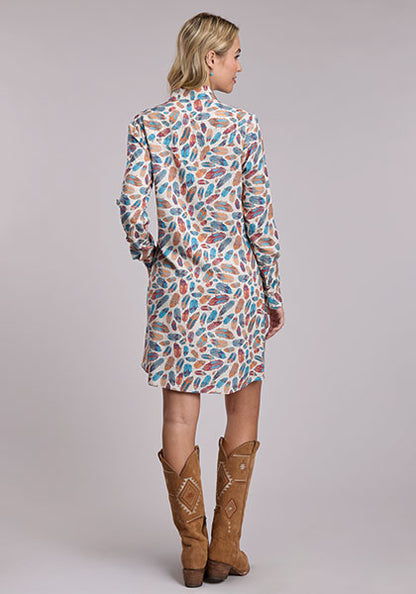 The Feathered West Dress
