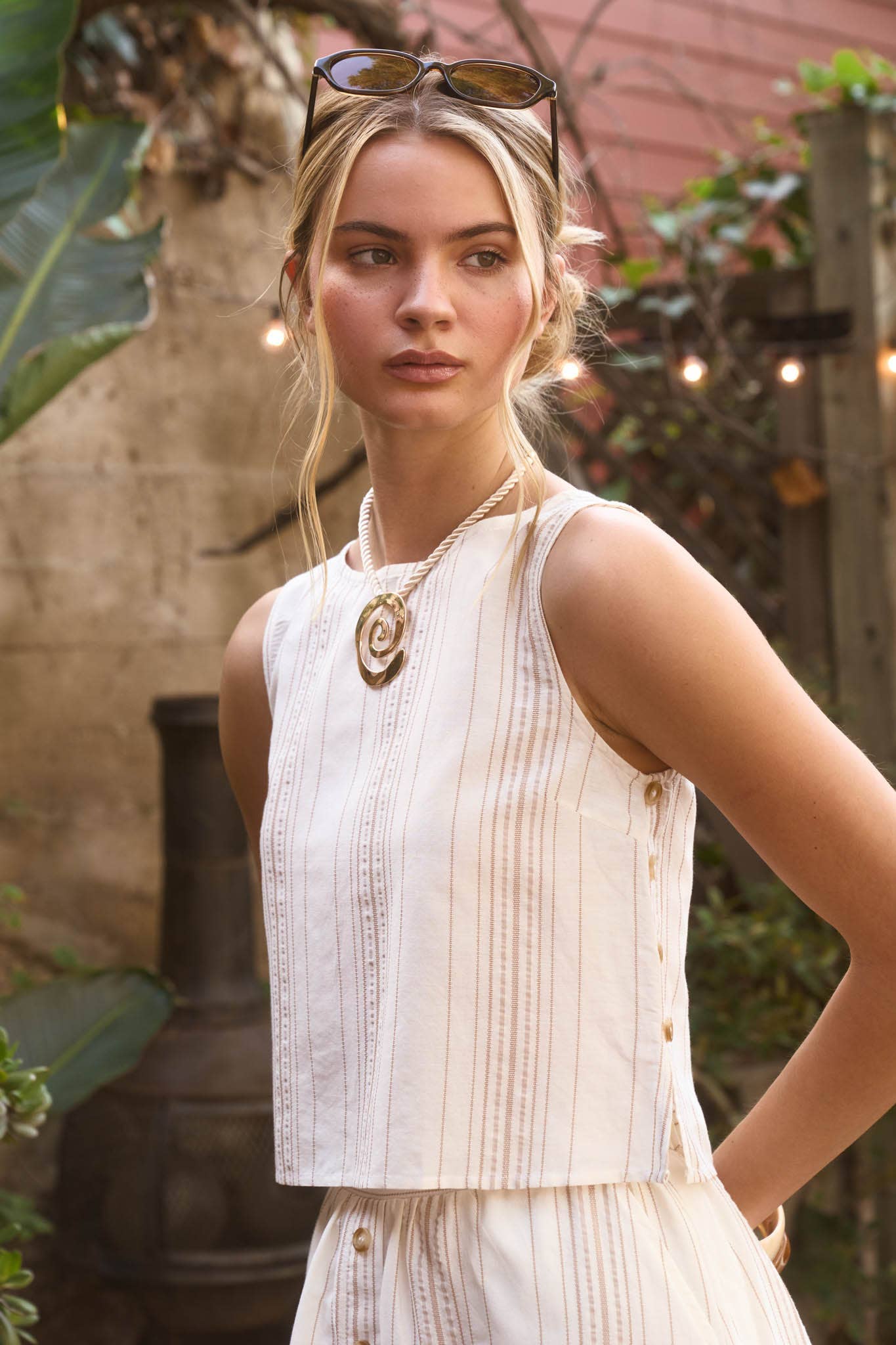 Adobe Stripe Tank