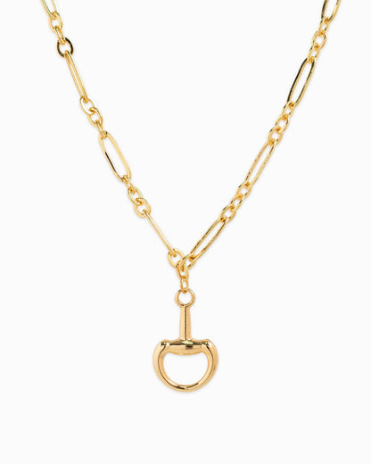 On the Rein Necklace, Gold
