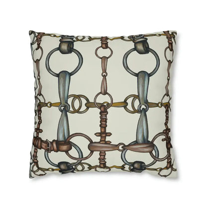 Bridle &amp; Bits Pillow 18x18