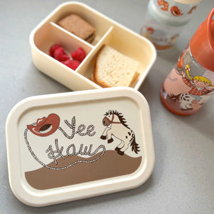 Fresh & Messy Silicone Bento Box, Yee Haw