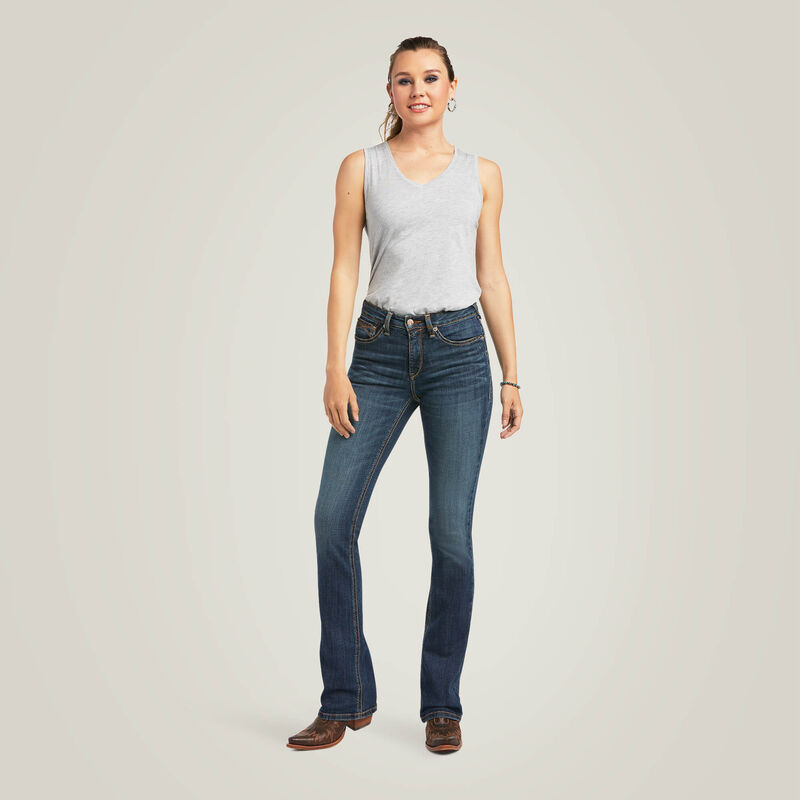 Ariat R.E.A.L. High Rise Fernanda Boot Cut Jean