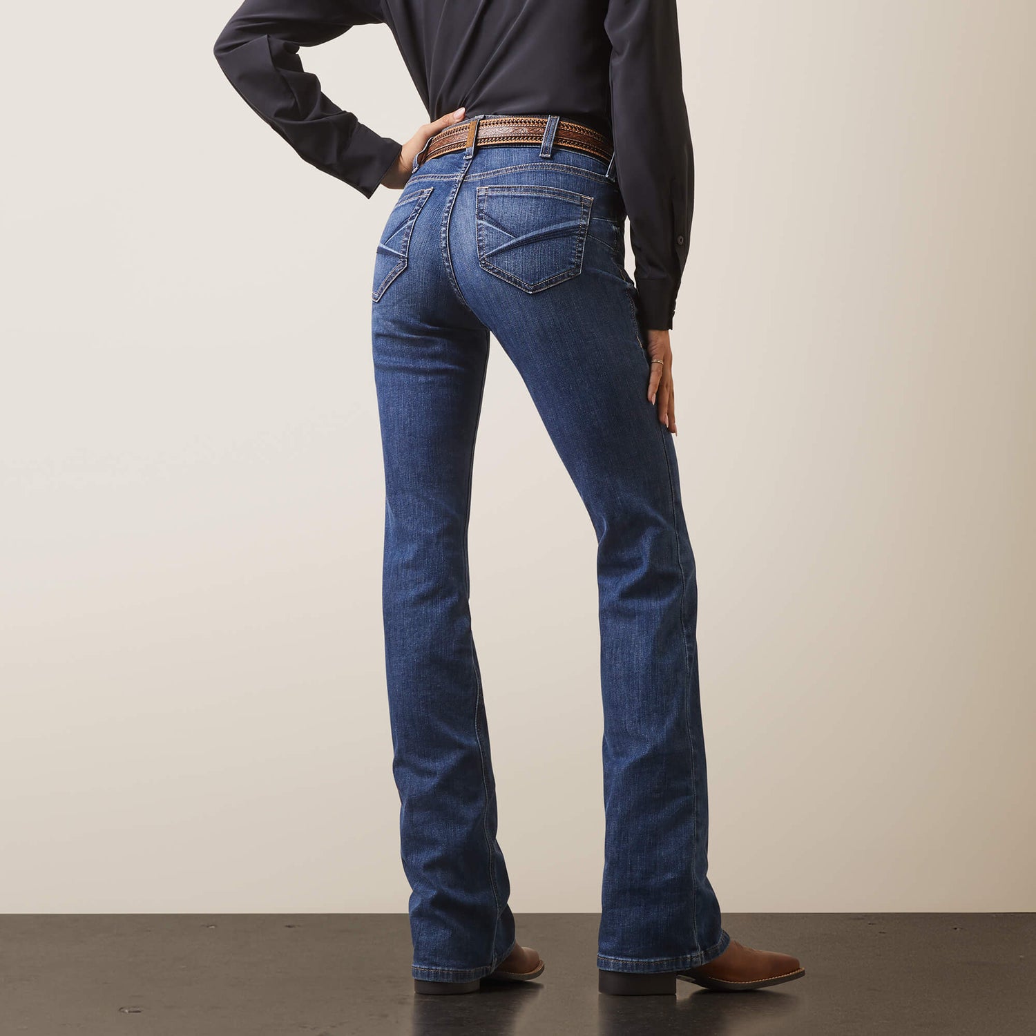 Ariat R.E.A.L. Perfect Rise Leila Boot Cut Jean-Irvine