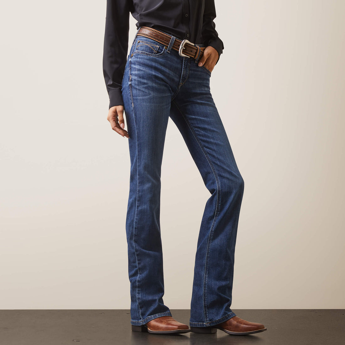 Ariat R.E.A.L. Perfect Rise Leila Boot Cut Jean-Irvine