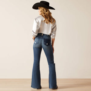 Ariat R.E.A.L. High Rise Thea Flare Jean