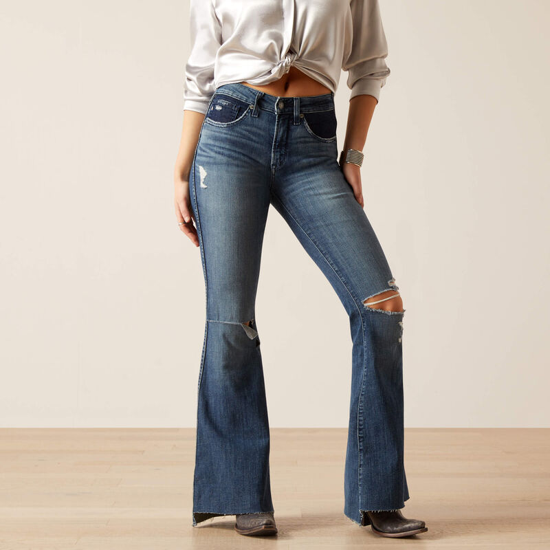 Ariat R.E.A.L. High Rise Thea Flare Jean