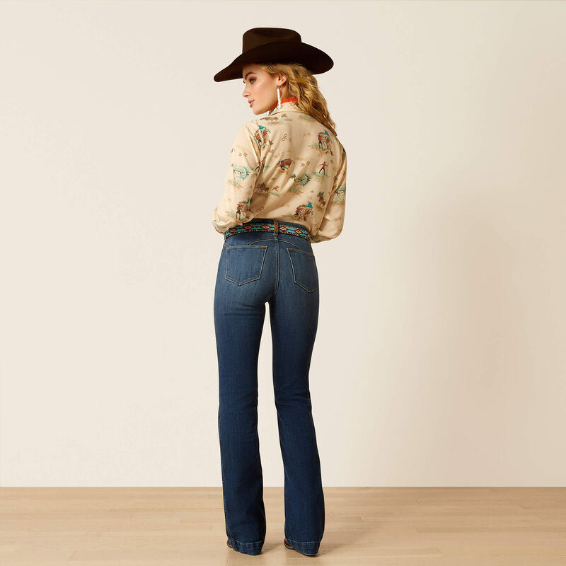 Ariat High Rise Fiorella Slim Trouser Jeans