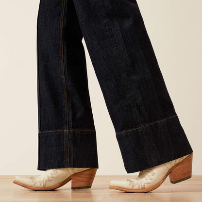 Ariat  Ultra High Rise Tomboy Western Utility Wide Leg Jean