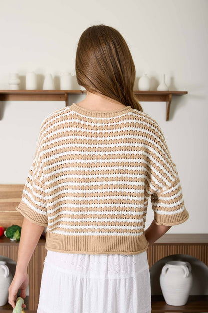 Bridlewood Stripe Cardigan