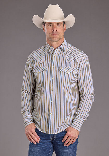 Stetson Canyon Stripe Button Up