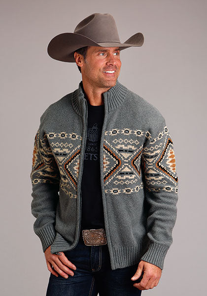 Stetson Arrow Boarder Sweater