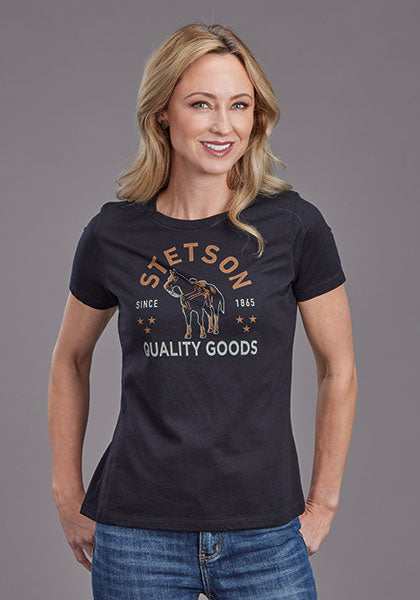 Stetson Quality Goods Stock Horse Tee