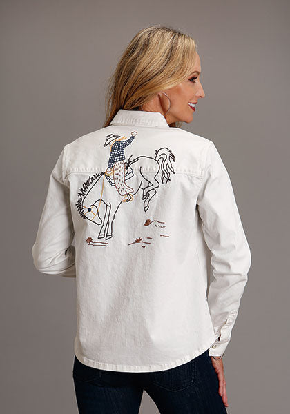 Stetson Rowdy Denim Snap Shirt