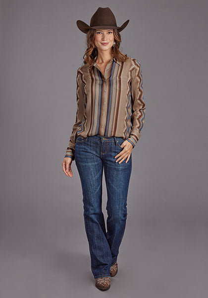 Stetson Sand Serape Blouse