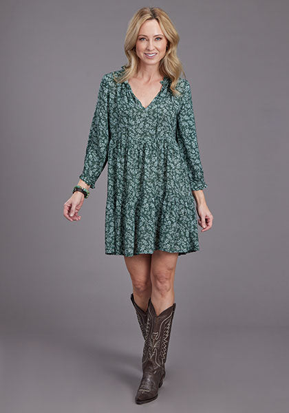 Stetson Lucky Little Floral Print Dress