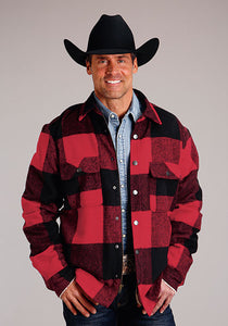 Stetson Colt Buffalo Plaid Coat