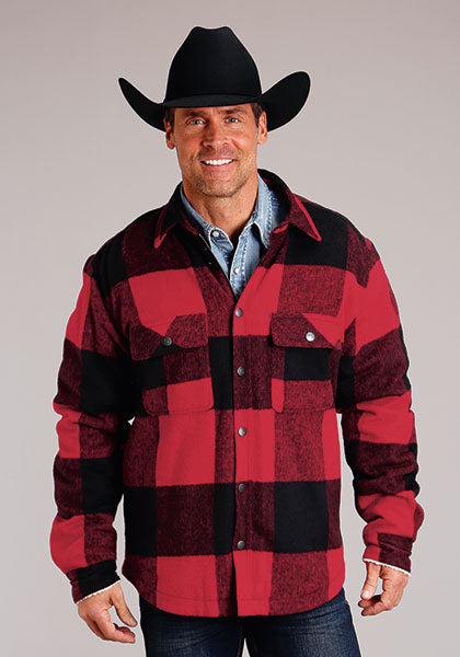 Stetson Colt Buffalo Plaid Coat