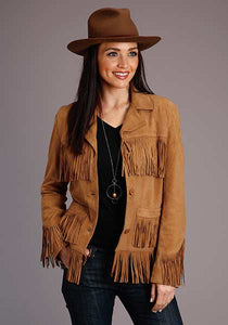 Stetson Faye Fringe Leather Jacket