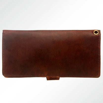 The Cattle Kate Tooled Wristlet